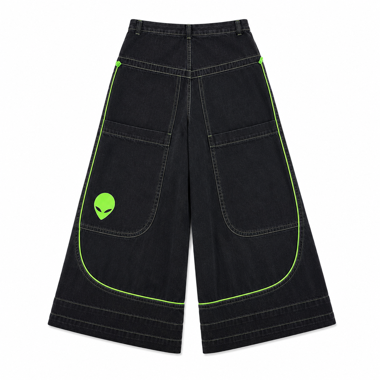 Neon Baggy Jeans