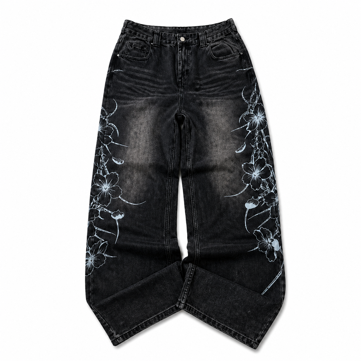Shadow Floral Jeans