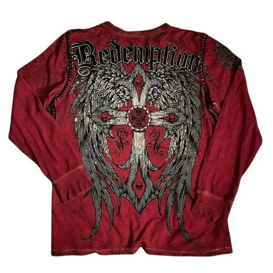 Crimson Cross Long Sleeve